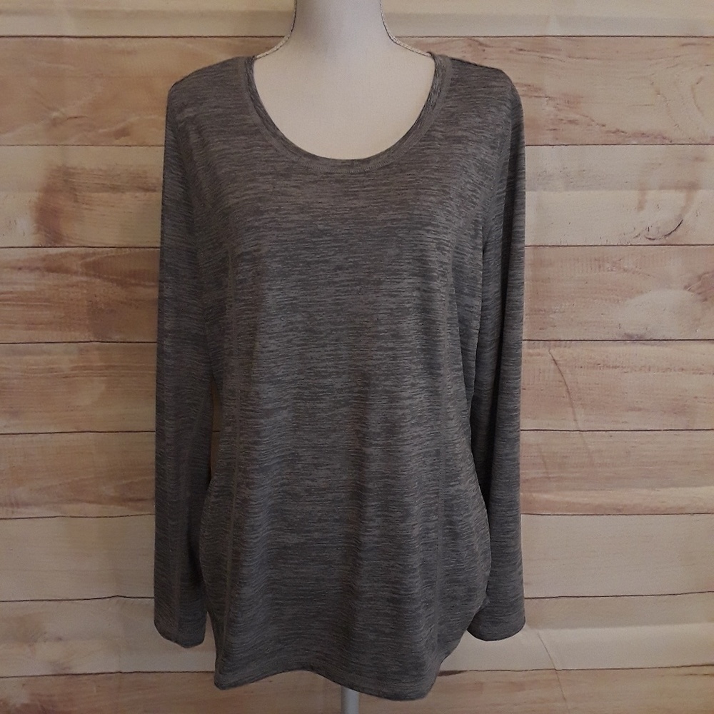 Athletic Works Exercise Top Long Sleeve
